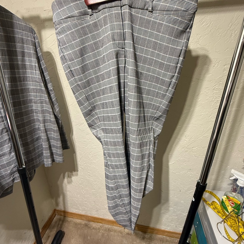 Lane Bryant Patterned Plaid “Allie”Pants 14R